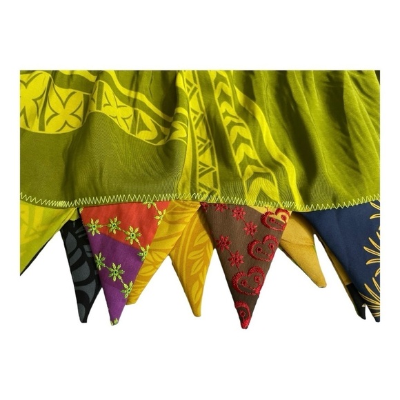 Floral Patchwork 
Skirt Size M Tropical Vacation - Picture 6 of 7